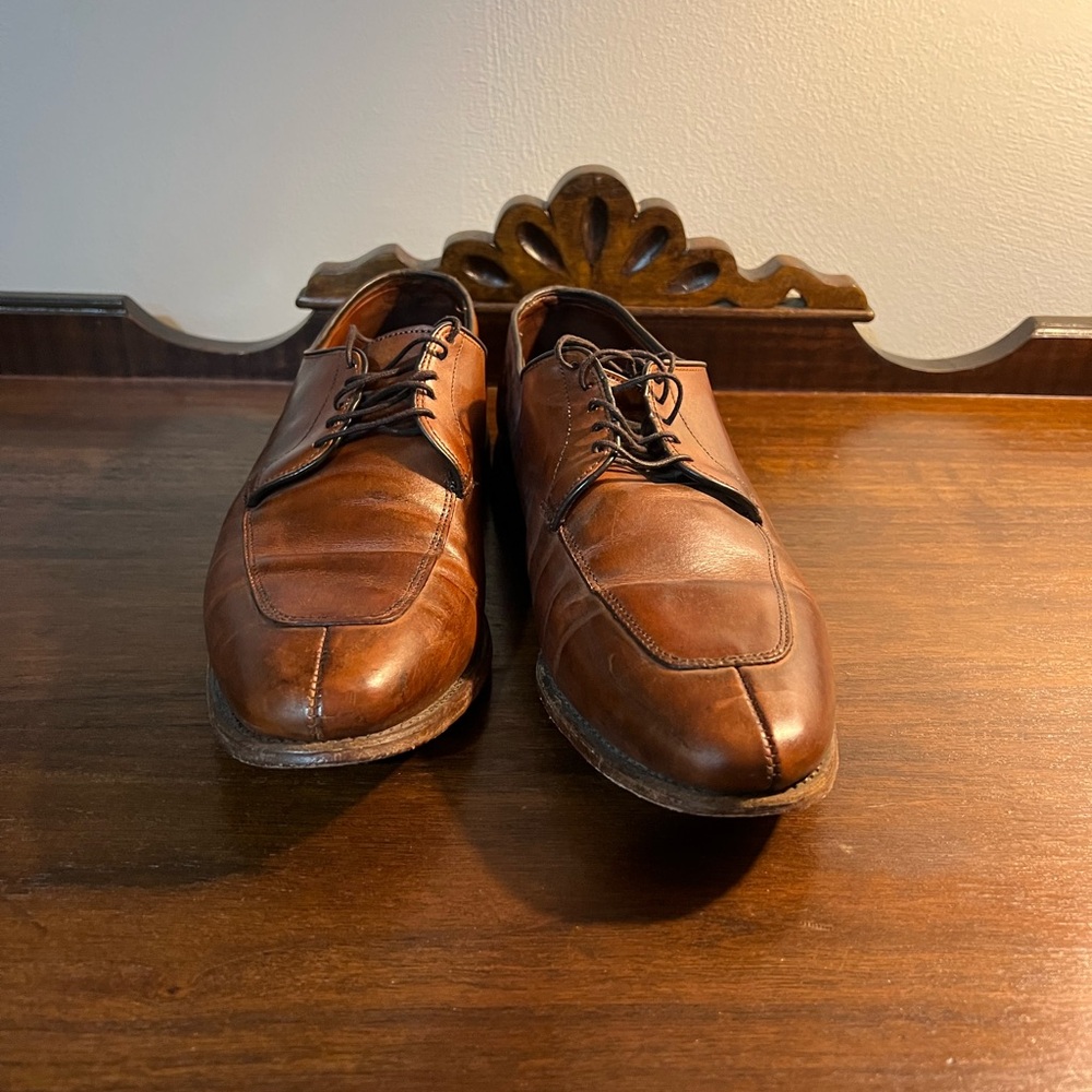 Allen Edmonds Brown Leather Oxfords